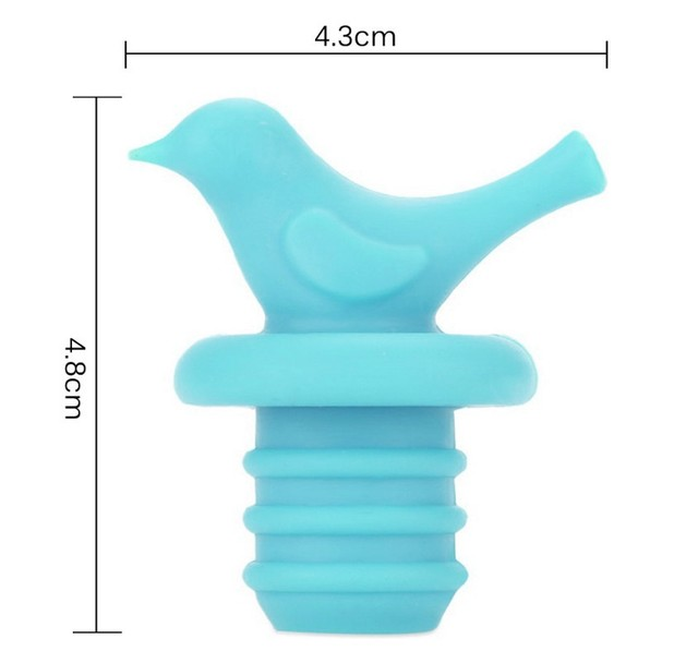 Little bird silicone wine bottle stopper Little bird silicone wine bottle stopper